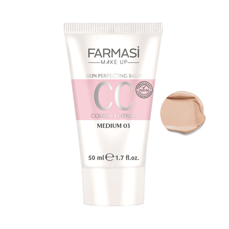 کرم پودر CC فارماسی شماره ۰۳ حجم 50 میلی لیتر