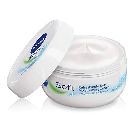 کرم کاسه ای مرطوب کننده و نرم کننده سافت نیوآ Nivea Soft حجم ۲۰۰ میل