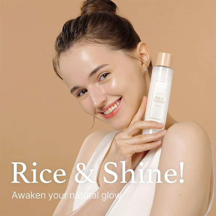 تونر برنج آبرسان و روشن کننده آیم فرام حجم 150 میل I’m From Rice Toner