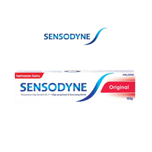 خمیردندان سنسوداین اورجینال هالئون Sensodyne Original Haleon وزن 100 گرم