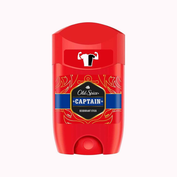 مام استیکی ۴۸ ساعته اولد اسپایس مدل کپتین Old Spice Captain حجم ۵۰ میل