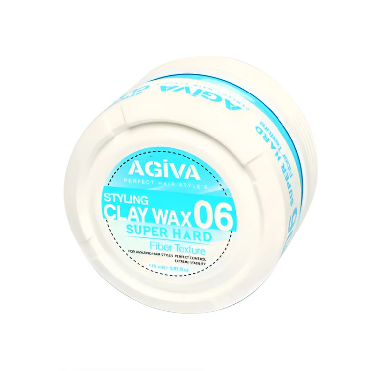 وکس حالت دهنده حرفه ای مو آگیوا AGIVA اورجینال ترک مدل STYLING WAX شماره ۰۶ اسپایدر SPIDER محصول کشور ترکیه حجم 175 میل
