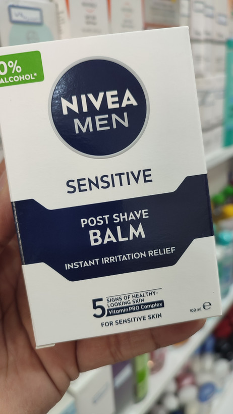 مایع افتر شیو نیوآ NIVEA اصلی آلمانی مدل سنسیتیو SENSITIVE حجم ۱۰۰ میل
