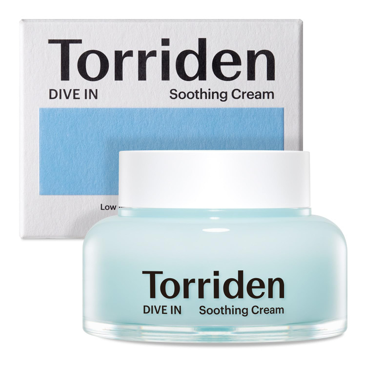 ژل کرم سوتینگ آبرسان ، مرطوب کننده و تسکین دهنده توریدن Torriden مدل DIVE IN حجم ۱۰۰ میل