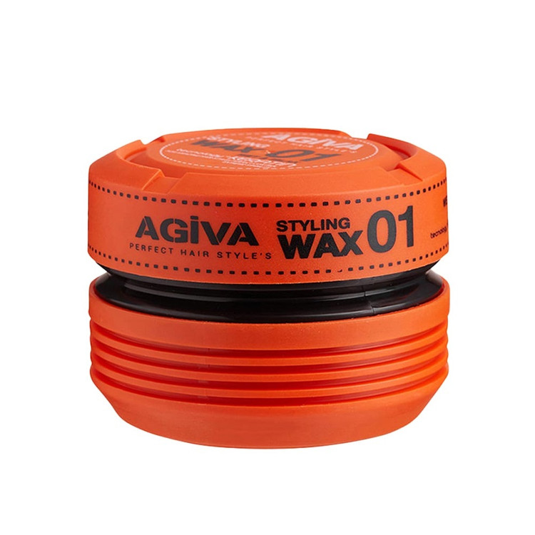 وکس حالت دهنده حرفه ای مو آگیوا AGIVA مدل STYLING WAX شماره ۰۱ محصول کشور ترکیه حجم ۱۷۵ میل