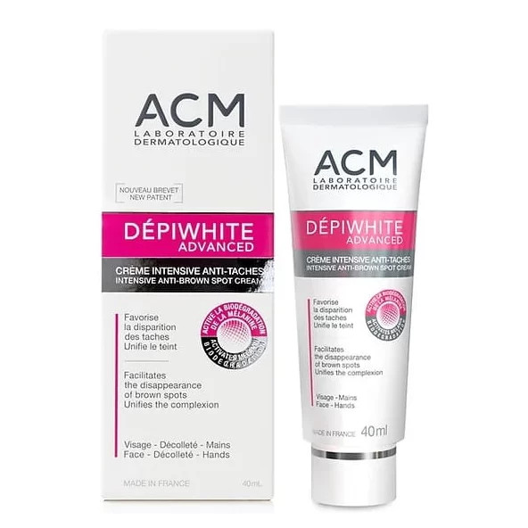 کرم ضد لک ای سی ام ACM فرانسه اورجینال مدل دپی وایت حجم ۴۰ میل | Acm Depiwhite Advanced Cream 40 ml