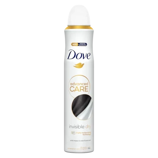 اسپری ضد تعریق داو (Dove) مدل Invisible Dry سری Advanced Care – حجم ۲۵۰ میل (اصل انگلیس)