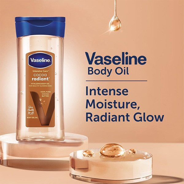 روغن بدن ژلی کاکائو وازلین Vaseline اورجینال حجم ۲۰۰ میل