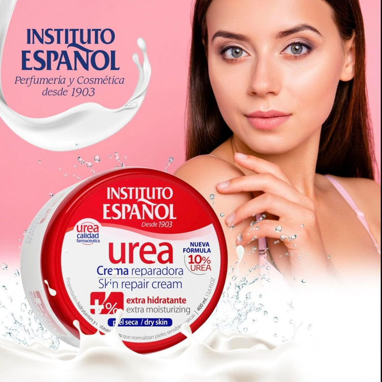 کرم کاسه ای ترمیم کننده پوست اسپانول Espanol مدل Urea حجم 400 میل