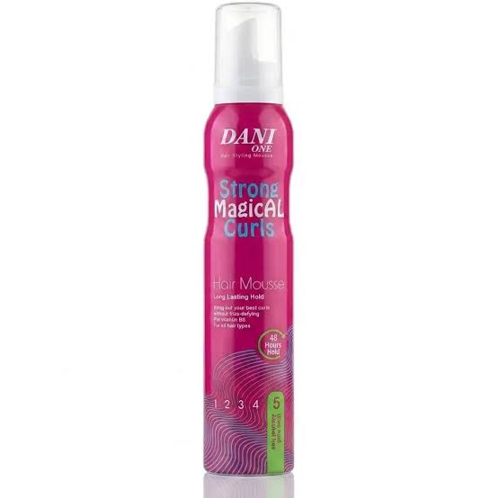 موس حالت دهنده قوی مو دنی وان DANI ONE مدل STRONG MAGICAL CURLS شماره 5 حجم ۲۰۰ میلی لیتر