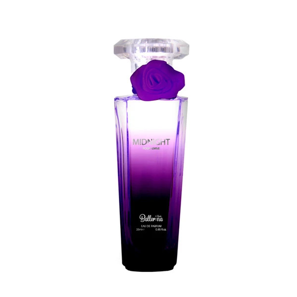 عطر جیبی میدنایت رز Midnight Rose برند بالرینا Ballerina حجم 25 میلی لیتر