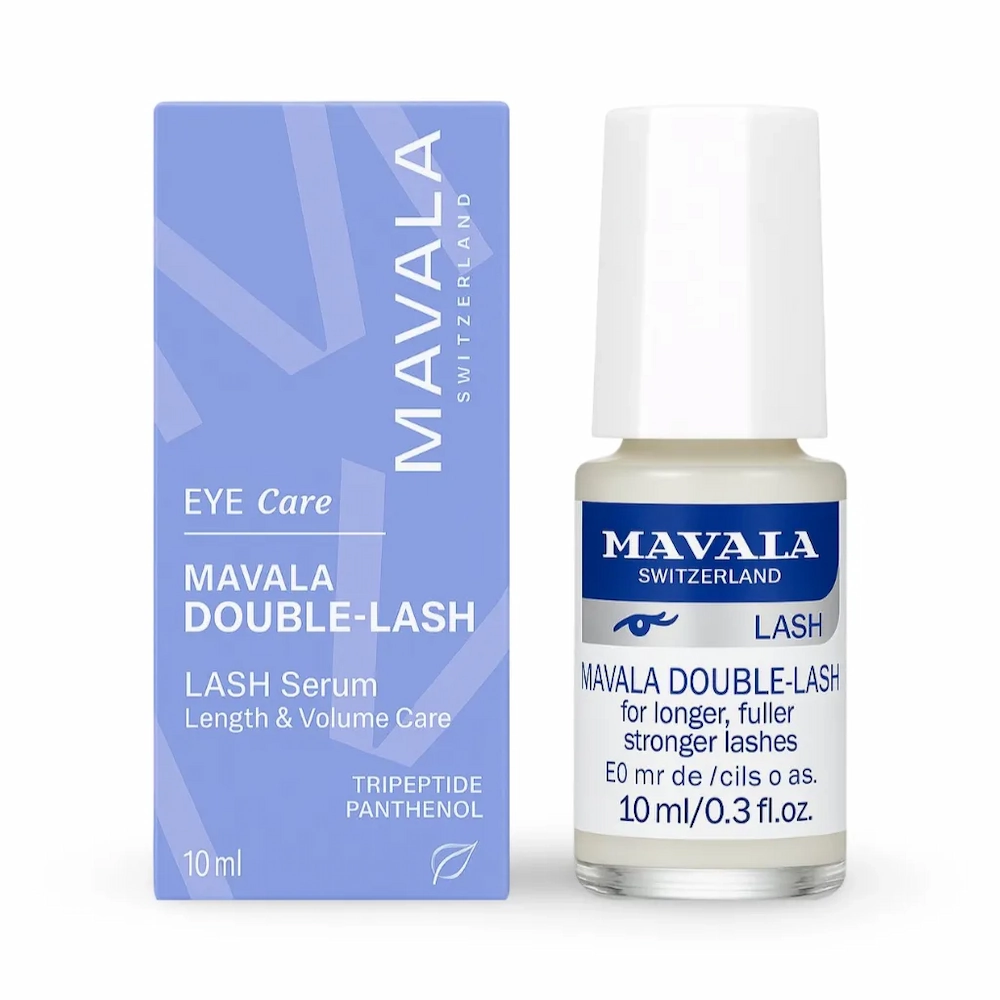سرم تقویت مژه ماوالا Mavala اصل سوئیس مدل دابل لش Double Lash حجم 10 میل
