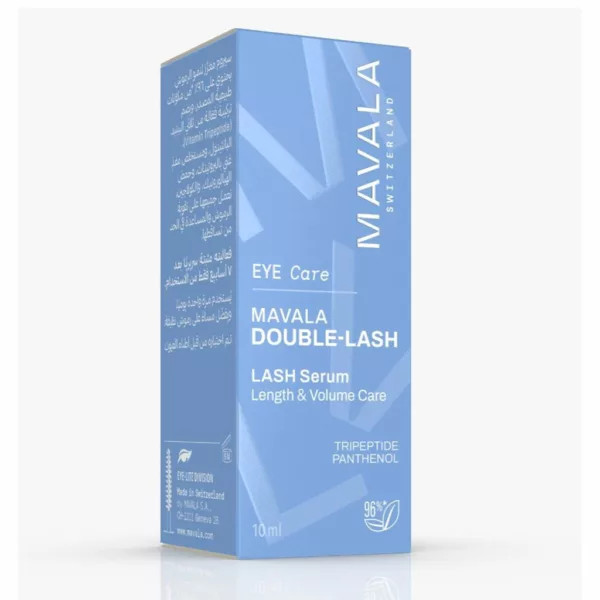 سرم تقویت مژه ماوالا Mavala اصل سوئیس مدل دابل لش Double Lash حجم 10 میل