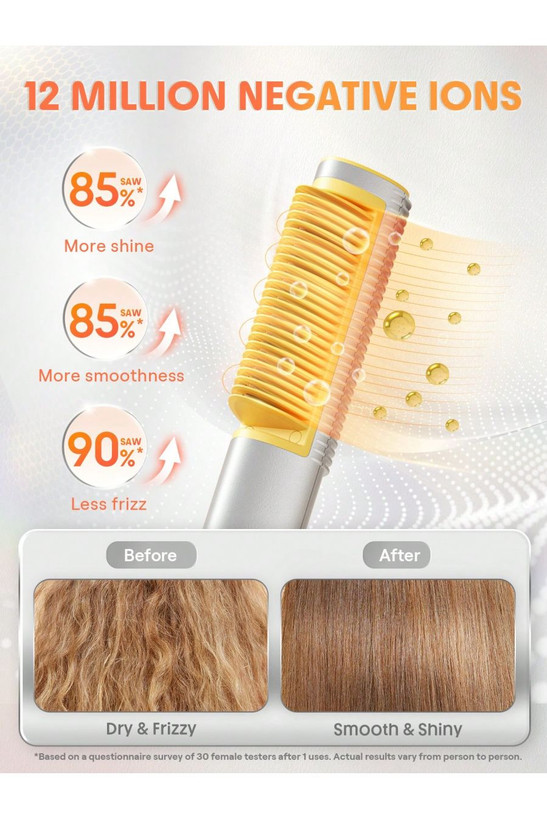 برس حرارتی سه بعدی صاف کننده مو شیگلم Sheglam مدل Sleek Chic 3D